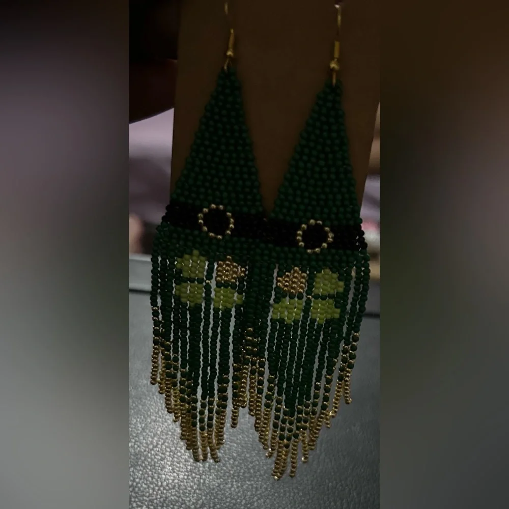 Black green and light green Saint Patrick Day inspired - Picture 2 of 3